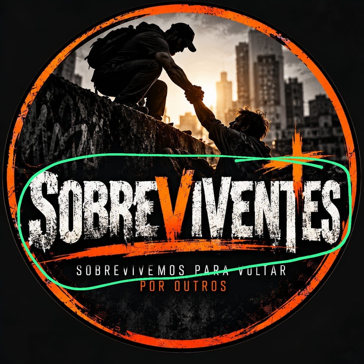 Logotipo oficial do Projeto Sobreviventes